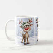 Muts Kerst Reindeer Mok (Links)