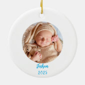 Muts Kerstbeer Ornament (Achterkant)