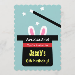 Muts Konijn Verjaardagsfeest Uitnodigingen Cute Ma