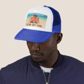 Muts met eigen foto's en tekst trucker pet (In situ)