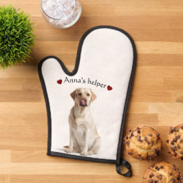 Muts met foto van een schattige hond – Gepersonali Ovenwant