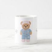 Muts paediatrische verpleegster teddybeer mok (Center)