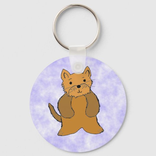Muts Sleutelhanger Puppy (Voorkant)