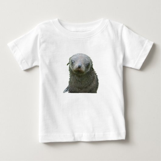 Muts T-shirt met Schattige Zeehond (Voorkant)