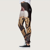 Muts van Kerstman & Typografie Leggings (Links)
