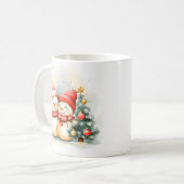 Muts voor een Kerstman Kerstmuts Wrap Koffiemok (Voorkant links)