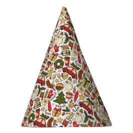 Muts voor een leuk kerstfeestje met Kerstkrullen Feesthoedjes