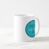 Muts winterbeer met monogram koffiemok (Voorkant rechts)