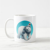 Muts winterbeer met monogram koffiemok (Links)