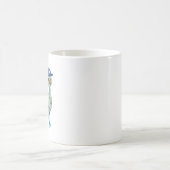 Mutsbeker met charmante pauwhen koffiemok (Center)