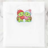 Mutsen Samen Ronde Sticker (Tas)