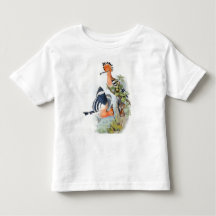 Mutsige vogels peuter shirt