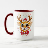 Mutsje Baby Rendier Kerst Mok (Links)
