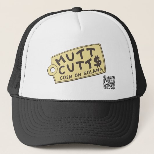 Mutt $Cutts Trucker Hat Trucker Pet (Voorkant)