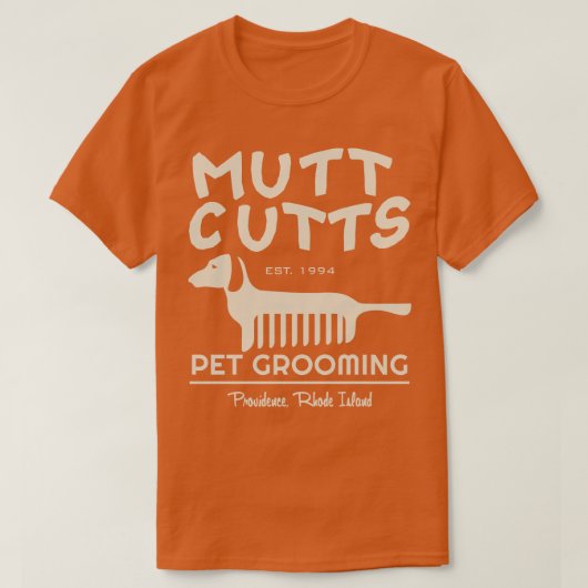 Mutt Cutts van Dumb en Dumber T-shirt (Design voorkant)