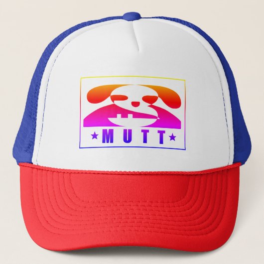 Mutt logo trucker pet (Voorkant)