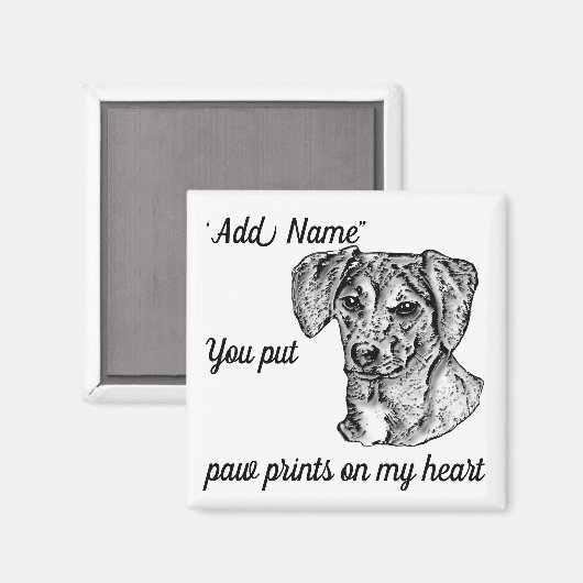 Mutt Magneet (Voorkant / Achterkant)