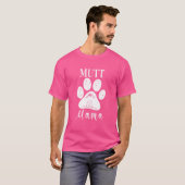 Mutt Mama Dog Paw Mam 1 T-shirt (Voorkant volledig)