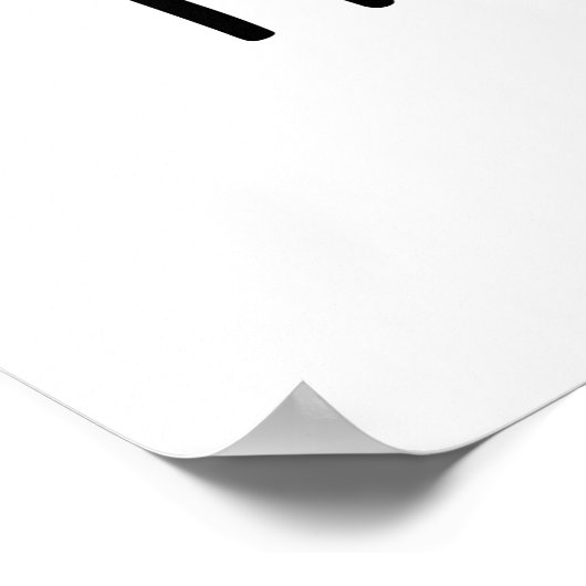 Mutt-stache Funny Dog Mustache Pun Poster (Hoek)