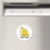 Mutt-stard Funny Doggy Mustard Pun Magneet (Insitu (Vaatwasser))