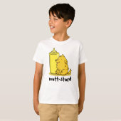 Mutt-stard Funny Doggy Mustard Pun T-shirt (Voorkant volledig)