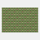 Muttcracker Kerstmis - Hond Notenkrakers Inpakpapier Vel (Voorkant 3)