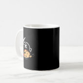 Mutter Werdende Mama Mutterschaft Zwanger Pirate Koffiemok (Voorkant links)