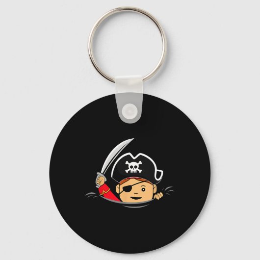 Mutter Werdende Mama Mutterschaft Zwanger Pirate Sleutelhanger (Voorkant)