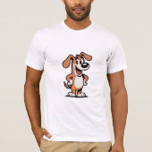 Muttley Bashful Laugh Cartoon Dog T-shirt (Voorkant)