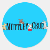 Muttley Crue Sticker (Voorkant)