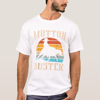 Mutton Buster Design voor een Mutton Buster T-Shir T-shirt