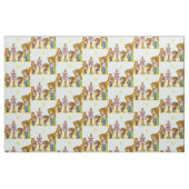 Mutton Bustin Cowboy Kinder Western Stof (Fat Quarter)