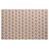 Mutton Bustin' Cowboy Rodeo Print Fabric Stof (Yard (91,4 cm))
