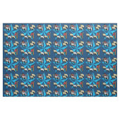 Mutton Bustin Rodeo Westerne verbinding Stof (Fat Quarter)