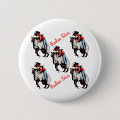 Mutton Busting Button Westerne Party Favors (Voorkant)