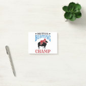 Mutton Busting Champ Sheep Riding Post-it® Notes (Kantoor)