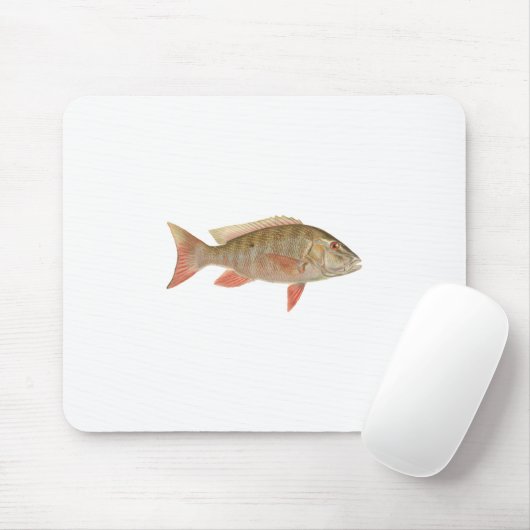 Mutton Snapper Illustratie Muismat (Met muis)
