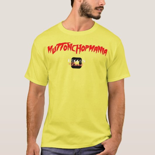 MuttonchopMania Shirt (Voorkant)
