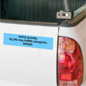 Muttos Revenge Bumperleuze Bumpersticker (Op Truck)