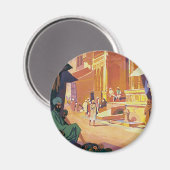 Muttra ~ Krishna Temple Magneet (Voorkant / Achterkant)