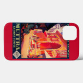 Muttra Krishna Temple Travel Poster Case-Mate iPhone Case (Achterkant (horizontaal))