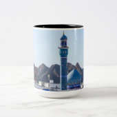 Muttrah Mosque - Muscat, Oman Tweekleurige Koffiemok (Center)