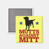 Mutts against Mitt Magneet (Voorkant / Achterkant)