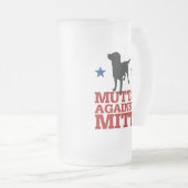 Mutts against Mitt Matglas Bierpul (Voorkant rechts)