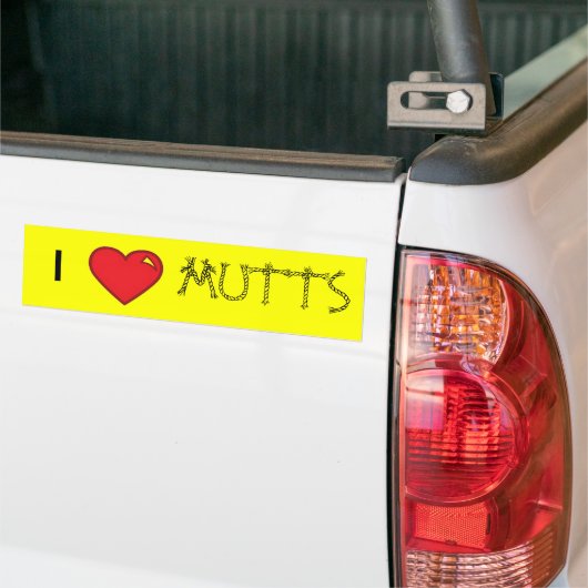 Mutts Bumpersticker (Op Truck)