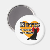 Mutts: Geen stamboek? Geen probleem! Magneet (Voorkant / Achterkant)
