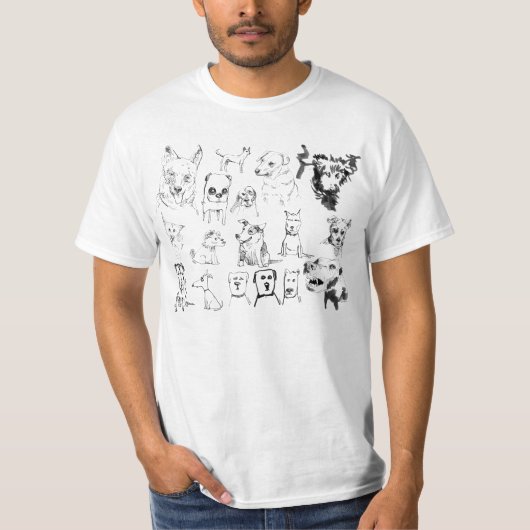 Mutts T-shirt (Voorkant)