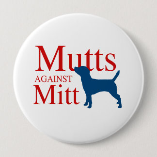 Mutts tegen Mitt Ronde Button 4,0 Cm