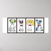 Mutts Tekening Poster (Voorkant)