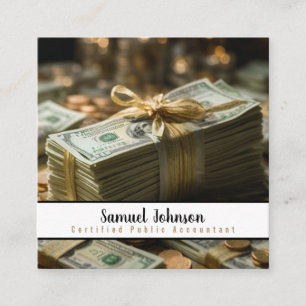 Mutual Funds Manager, effectenmakelaar Vierkante Visitekaartje